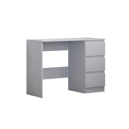 Stora Modern Dressing Table - Matt Grey - Image 4