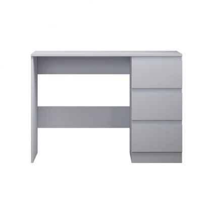 Stora Modern Dressing Table - Matt Grey - Image 5
