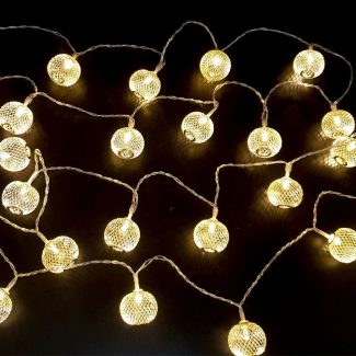 Silver Lantern Lights