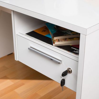 Desk Lockable Drawer - Sonoma - Image 3