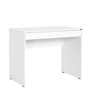 Adore 1 Full-Width Drawer Study Desk - Matt White