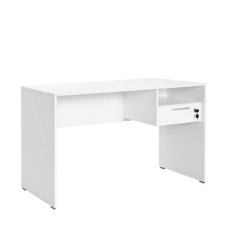 Office Desk with Lockable Drawer