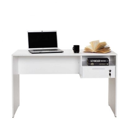 Office Desk with Lockable Drawer - Image 6