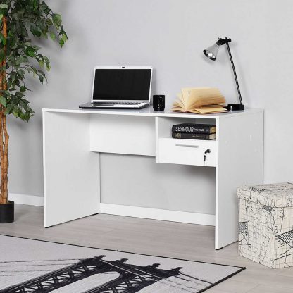 Office Desk with Lockable Drawer - Image 7