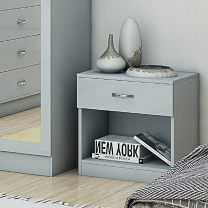 Chilton Nightstand in Grey - Image 2
