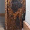 Rustic Brown Radiator Cover Grill Cabinet. Small - Internal Width 70cm. - Image 2