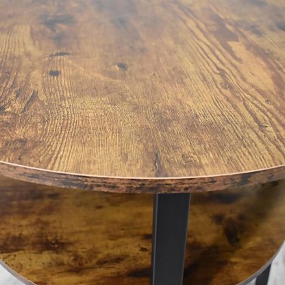 Industrial Urban Design Coffee Table Lamp Table - Image 3