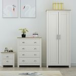 2 door cream set room front