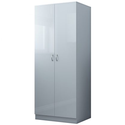 Chilton Grey Gloss 3 Piece Bedroom Set - Image 2