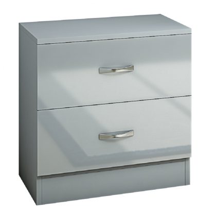 Chilton Grey Gloss 3 Piece Bedroom Set - Image 4