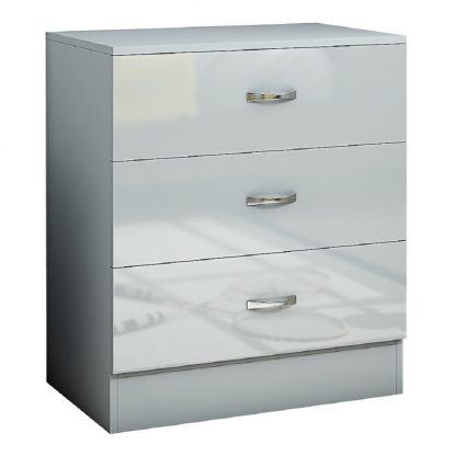 Chilton Grey Gloss 3 Piece Bedroom Set - Image 3